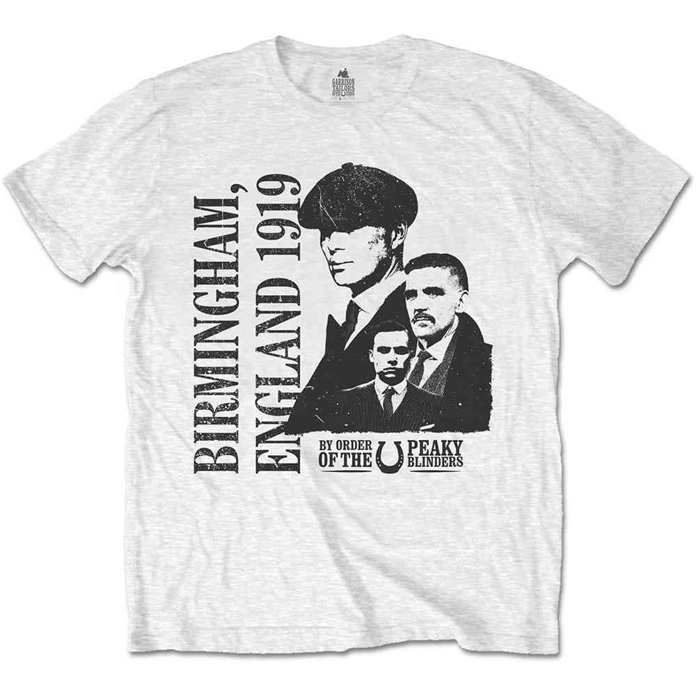 Peaky Blinders - England 1919 Tshirt Homme - Blanc